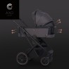Gondola do wózka dziecięcego Cavoe Axo Shine French Grey