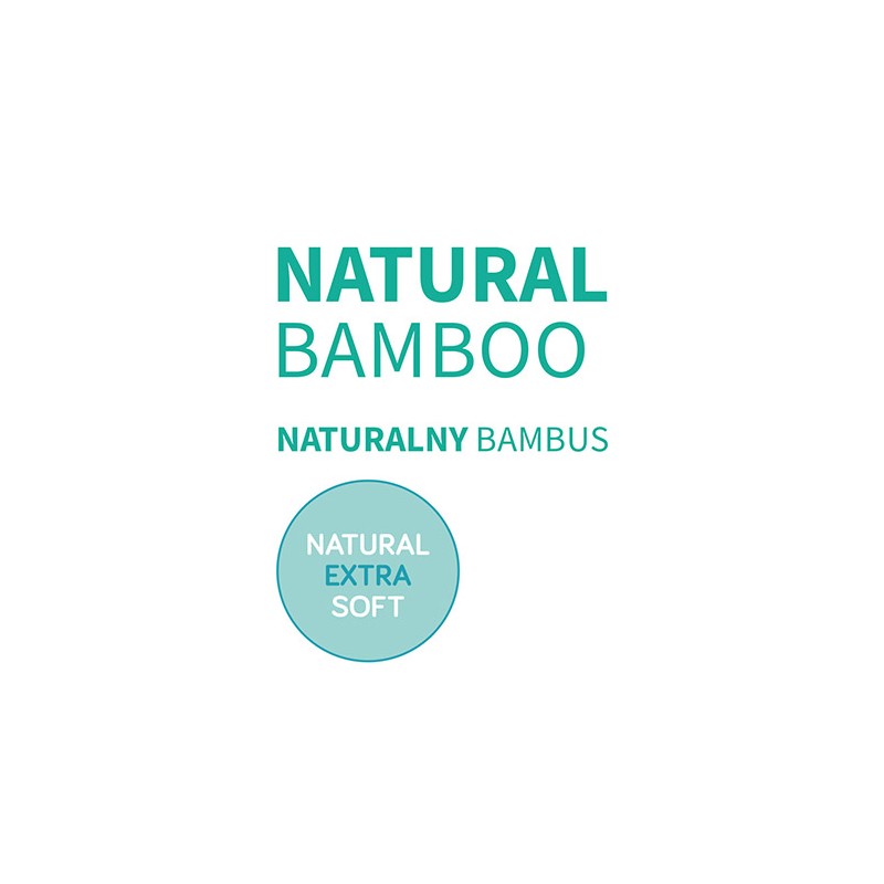B.O.347/06 Myjka do kąpieli bambusowa dla dzieci i niemowląt NATURAL BAMBOO