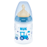NUK 743876 Butelka FC+ PP 150 ml z wskaźnikiem temperatury smoczek lateksowy 0-6 m-cy M